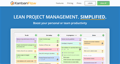 Desktop Screenshot of kanbanflowbackup.com